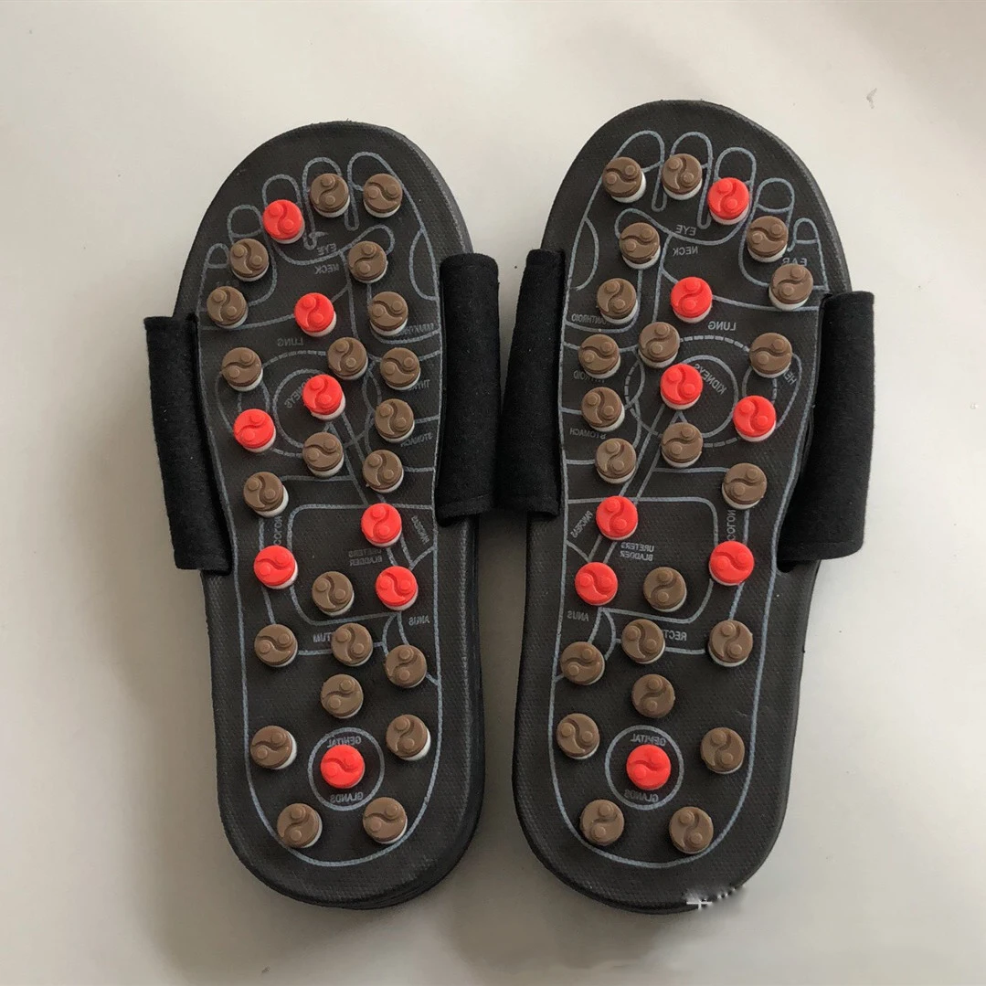 

Foot Massage Slippers Acupuncture Therapy Massager Shoes For Foot Acupoint Activating Reflexology Feet Care Massageador Sandal
