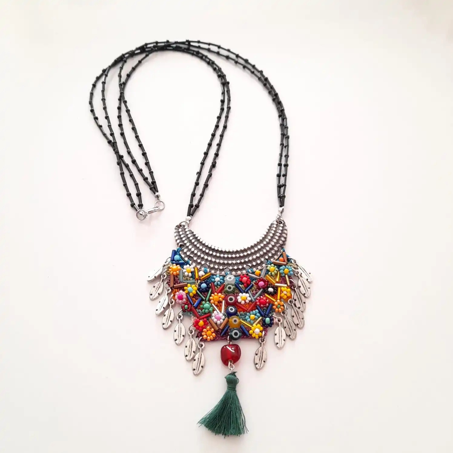 

Goodtime Flower Garden Necklace Women Handmade Jewelry