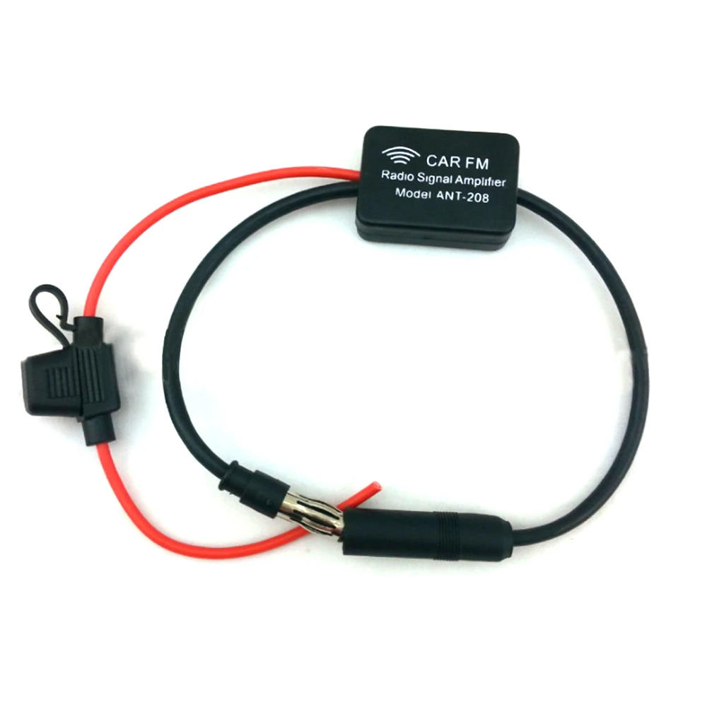 Универсальный 12V авто радио FM антенна усилитель усилителя сигнала бустер для