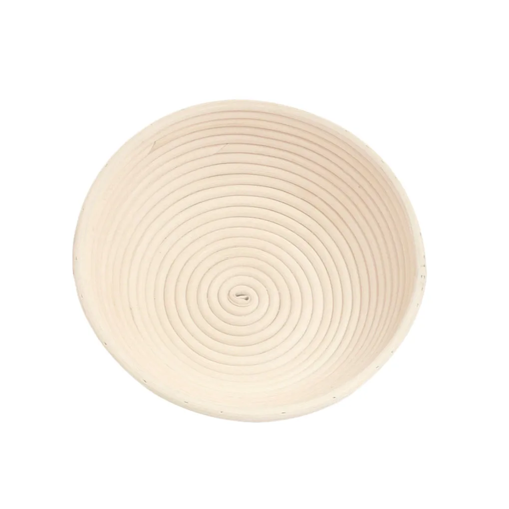 Круглая корзина для хлеба из ротанга чашка ручной работы Профессиональная