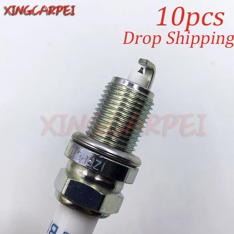 10 шт. 12122158252 IZFR6H11 FR7KPP332 иридиевая Свеча зажигания выйти BMW 550i 650i 750i 750Li X5 xDrive 4.8i 4.8is 12