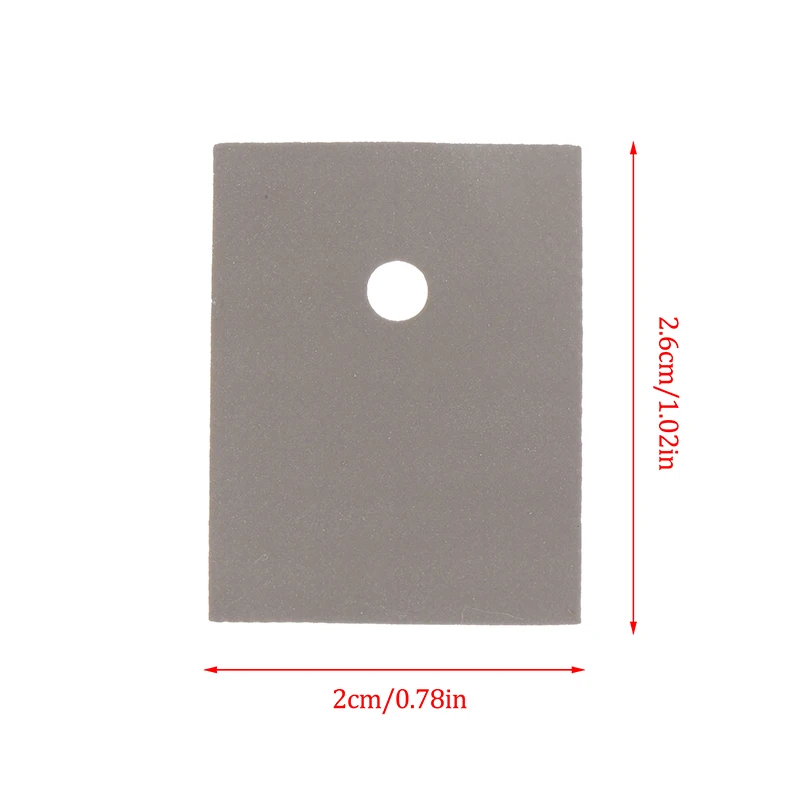 

100pc Large To-3P To-247 Silicone Sheet Insulation Pads Silicone Insulation Film
