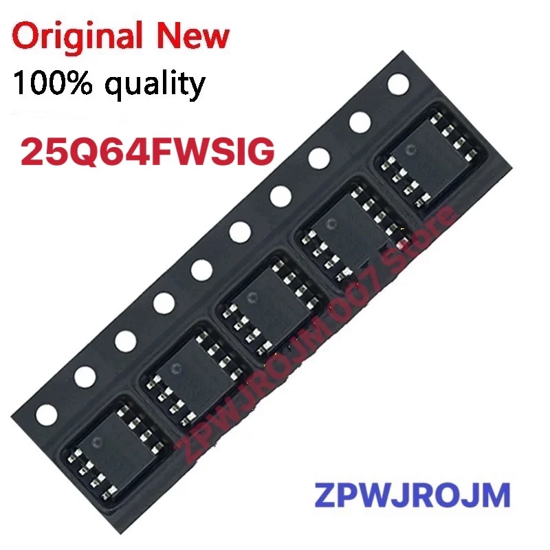 

10pcs W25Q64FWSSIG W25Q64FWSIG 25Q64FWSSIG 25Q64FWSIG 25Q64FW 25Q64 SOP-8