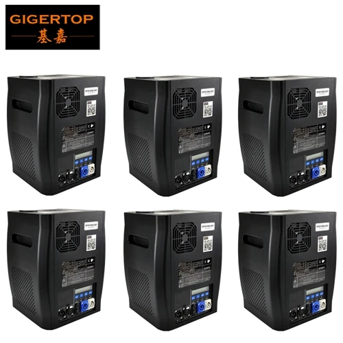 6 Gigertop 600 Вт новая холодная машина фейерверков Мощность вход/выход разъем Дейзи цепное соединение Высокая струйная дистанция DMX512/пульт дистанционного управления - Цвет: 6