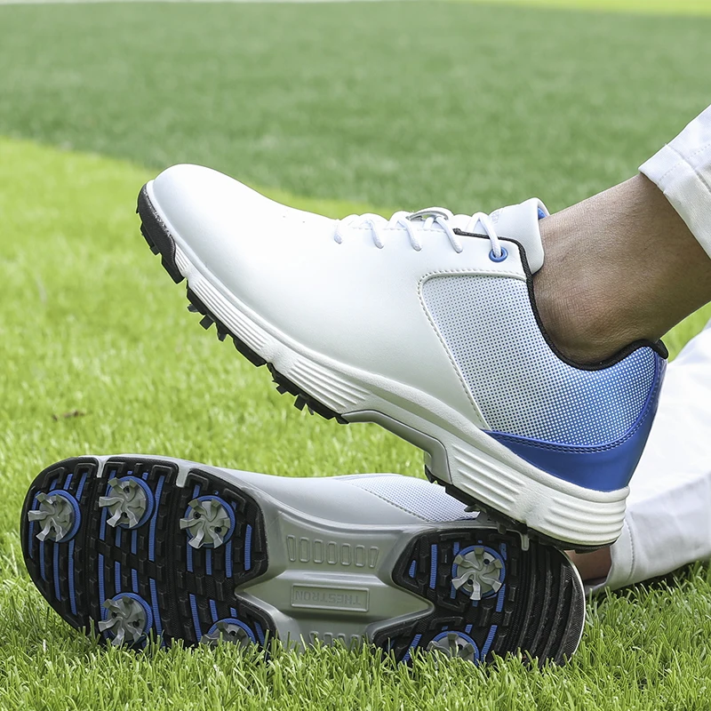 

Водонепроницаемая кожаная обувь для гольфа, мужская спортивная атлетика, мужские кроссовки для гольфа, Мужская обувь для ходьбы, кроссовки ...