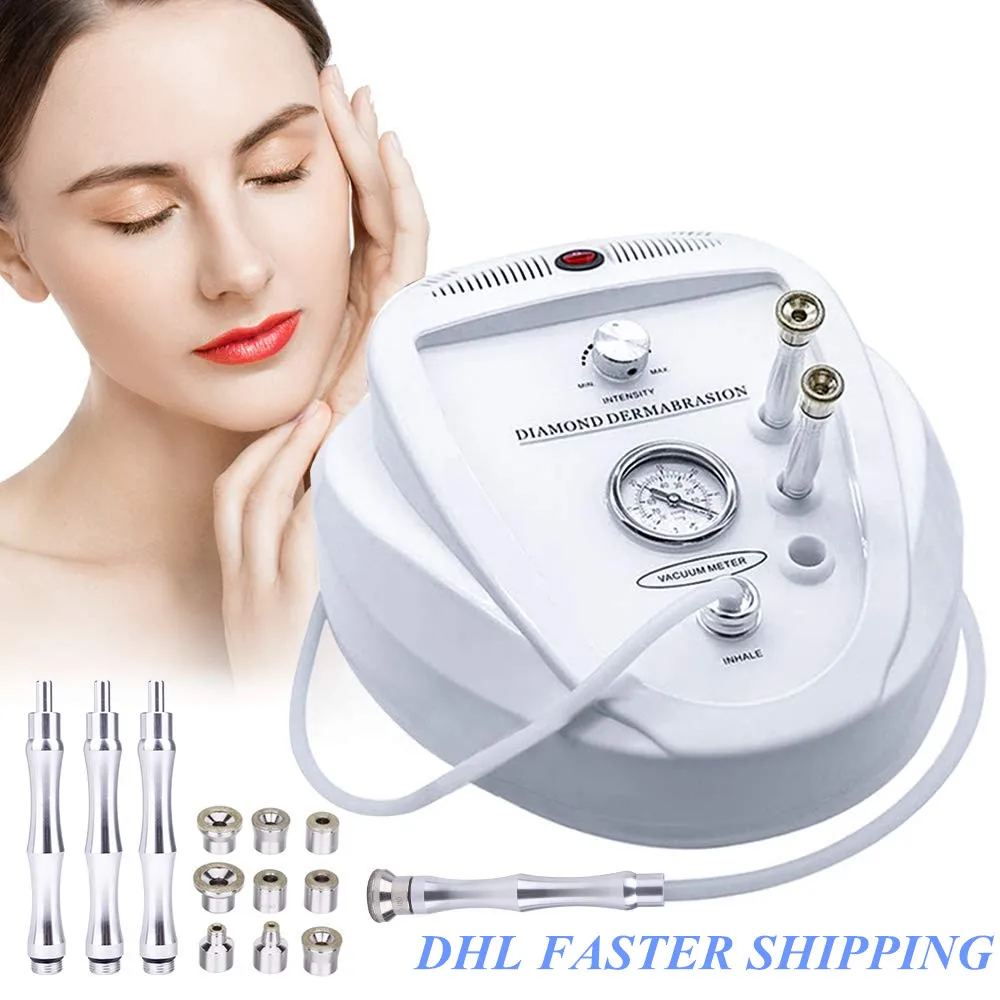 65-68cmhg Suction Power Diamond Microdermabrasion Machine Skin Exfoliato Anti Wrinkle Device Portable Vacuum Massager