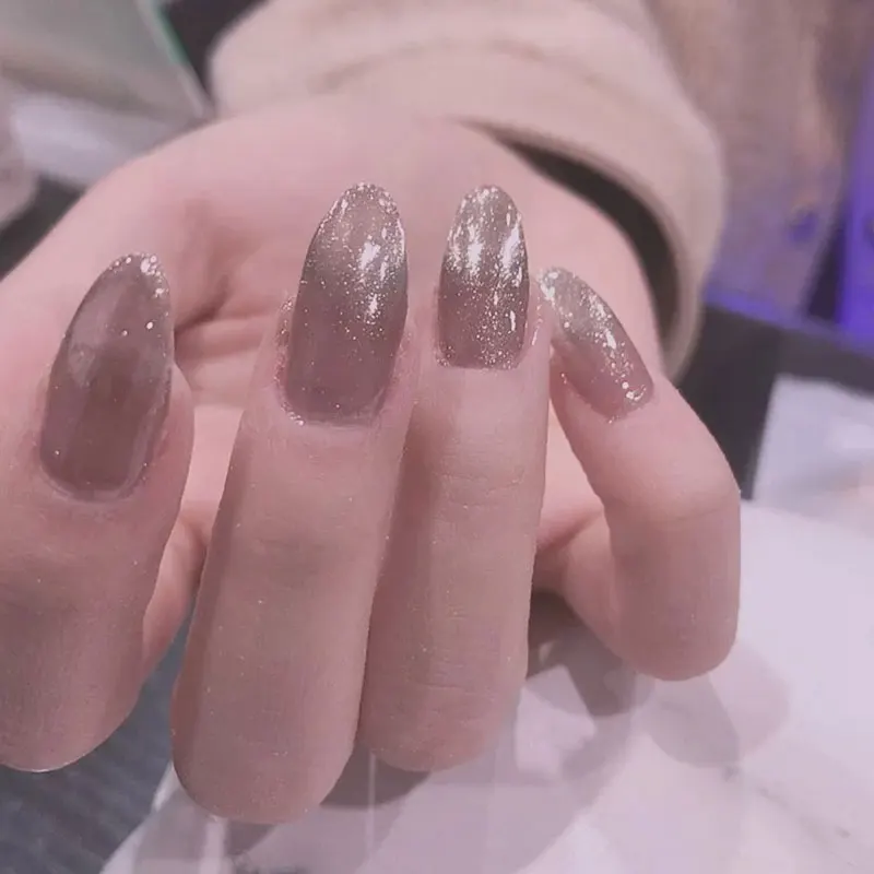 1 коробка блестящая пудра для ногтей в японском стиле самая яркая Пыль