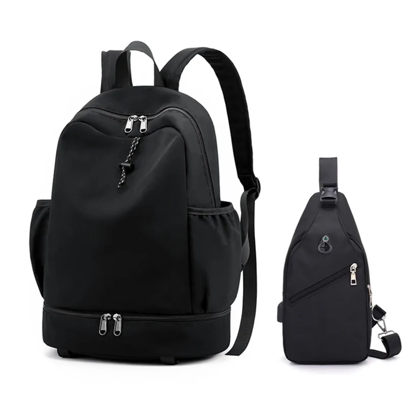 Легкий школьный рюкзак Fengdong для мальчиков нагрудный через плечо школьные сумки