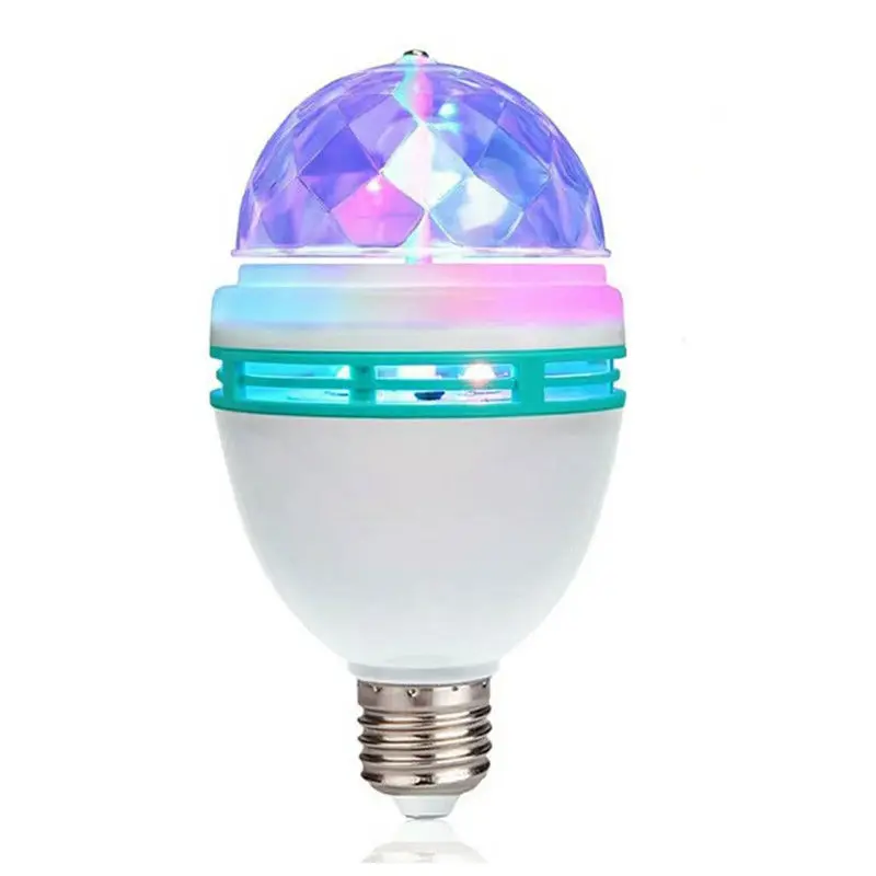 Умный светодиодный беспроводной Bluetooth светильник E27 3 Вт RGB изменяющий цвет s