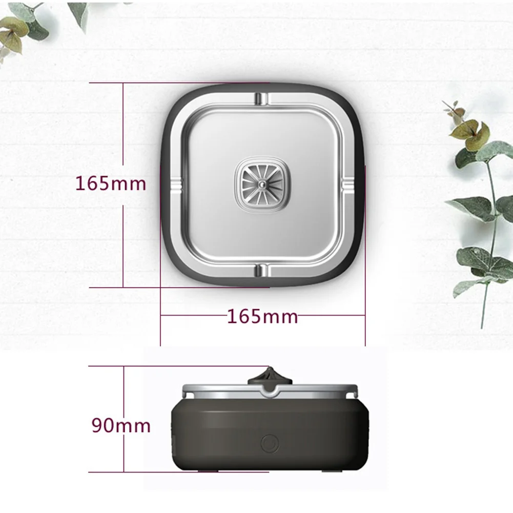 

Ashtray Air Purifier High Pressure Negative Ion USB Charge Device for Home Office Car QJS Shop