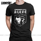 Schrodingers, мужские футболки с теоретией Большого взрыва, Шелдон Купер, Гек, TBBT, футболка из чистого хлопка, женская футболка