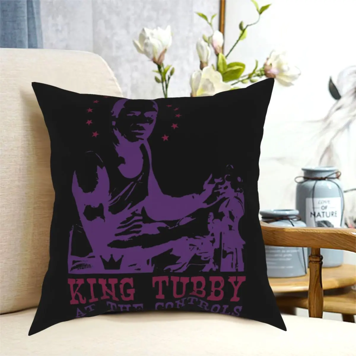 Женский чехол наволочка King Tubby регги Ямайка Ska Music Dub Bob Marley Lee Zero Перри|Наволочка| |