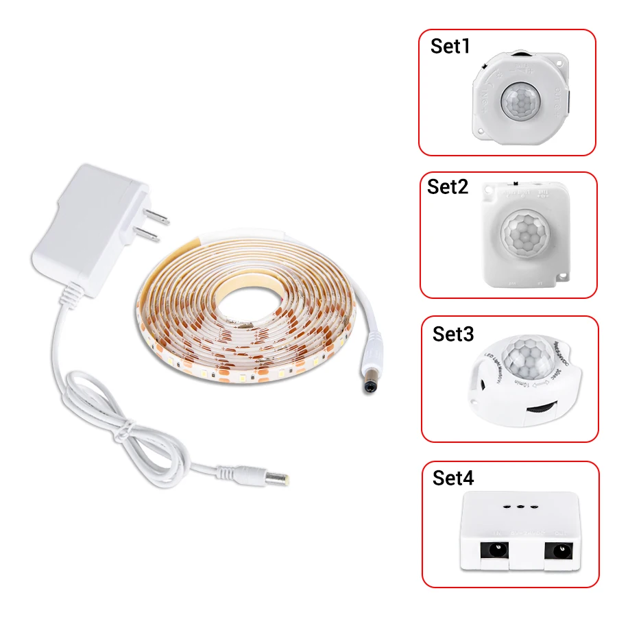 Dimmable ручная волна датчик движения светодиодная лента водонепроницаемый