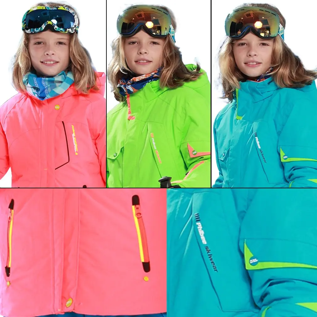 

New Cool Designed Winter Outdoors Snow Ski Boy Outdoor Sports Jacket Coat