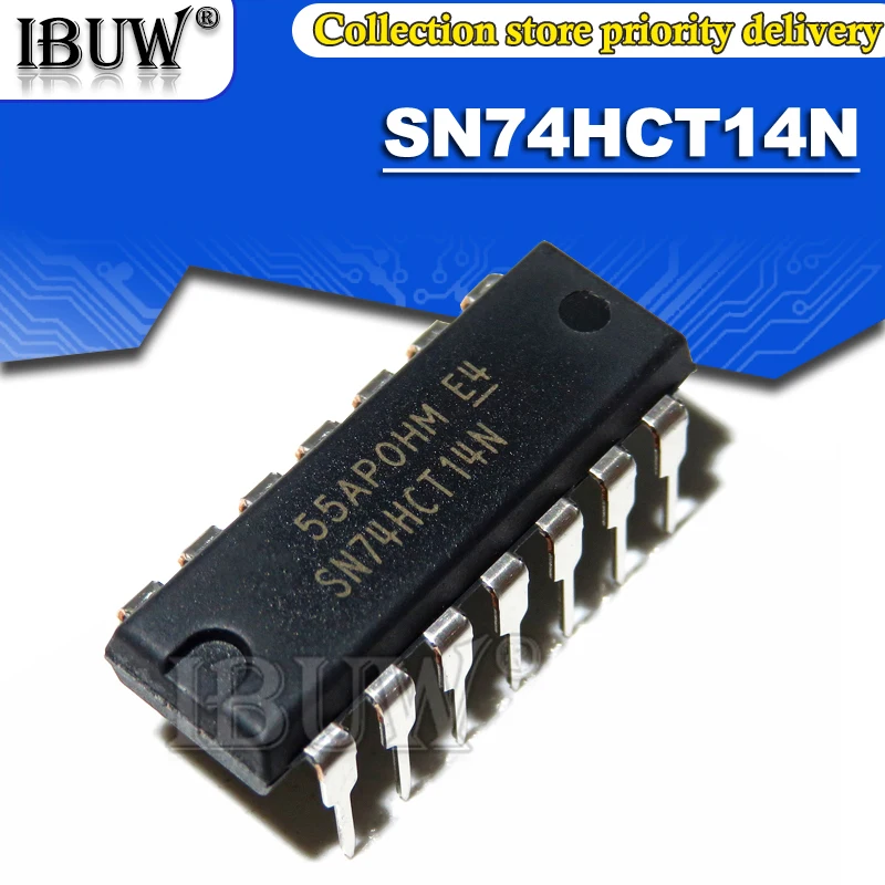 

100PCS SN74HCT14N DIP14 SN74HCT14 74HCT14N 74HCT14 DIP Integrated IC