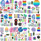 Комплект игрушек антистресс набор Радужный Пузырь пузырьки антистресс игрушки для детей взрослых антистресс антитревожные игрушки