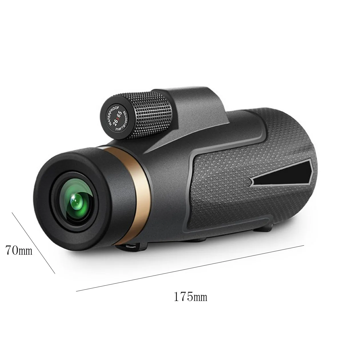 

Telescope Super Telephoto Zoom Outdoor Travel Portable 12x50 Outdoor Single Mini HD Monocular Cell Phone Camera Lens Telescope