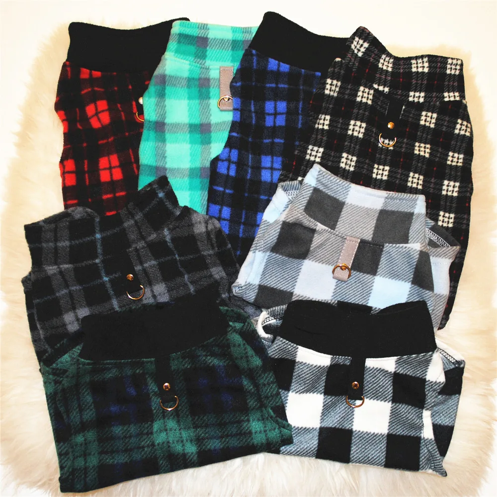 Теплое пальто для собак флисовая зимняя одежда французского бульдога мопса