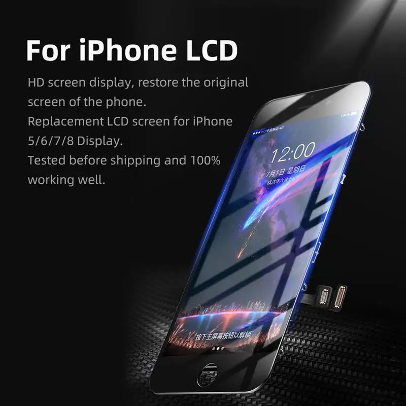 

2021 Essager LCD Display Kit Set Cellphone Touch Screen Digitizer Assembly Replacement Kit foriPhone 11Pro/11/XR/XS MAX/XS/X