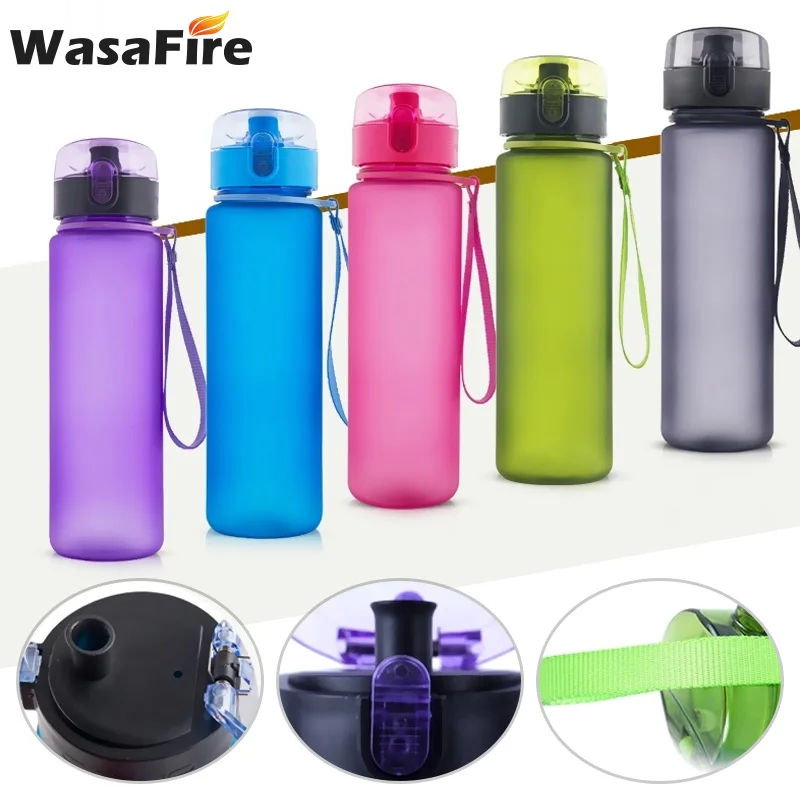 

Portable 560ml Bike Water Bottle Outdoor Sport Hiking Cycling Kettle Bicycle Water Cup Leak Proof MTB Drink Bottle Drinkware