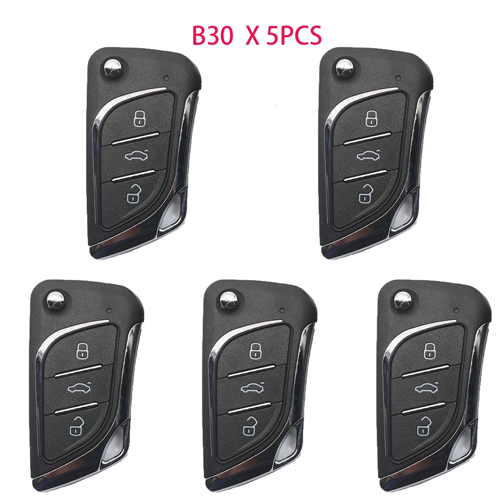 

5Pcs/lot B30 KD900 URG200 KD900+ KD200 Mini KD KD-X2 Universal Remote Control 3 Button KD Key Remote Car Key B30