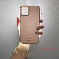selfie light phone for iphone 12 13 pro max case for iphone 7 8 plus 6 6s with lights flash luxury for iphone xr xsmax x cover