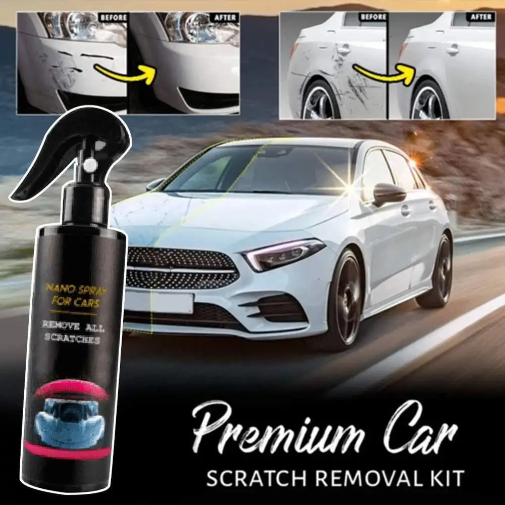 

120ml Car Paint Care Nano Repairing Spray Oxidation Your Ceramic Glass Coat From Car Scratching Protect Hydrophobic Liquid F9M3