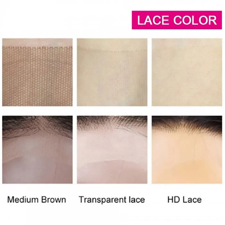 Maxine Фронтальная застежка HD Прозрачная фронтальная кружевная 13X6 13x5x4x2x6 дюймов 150%