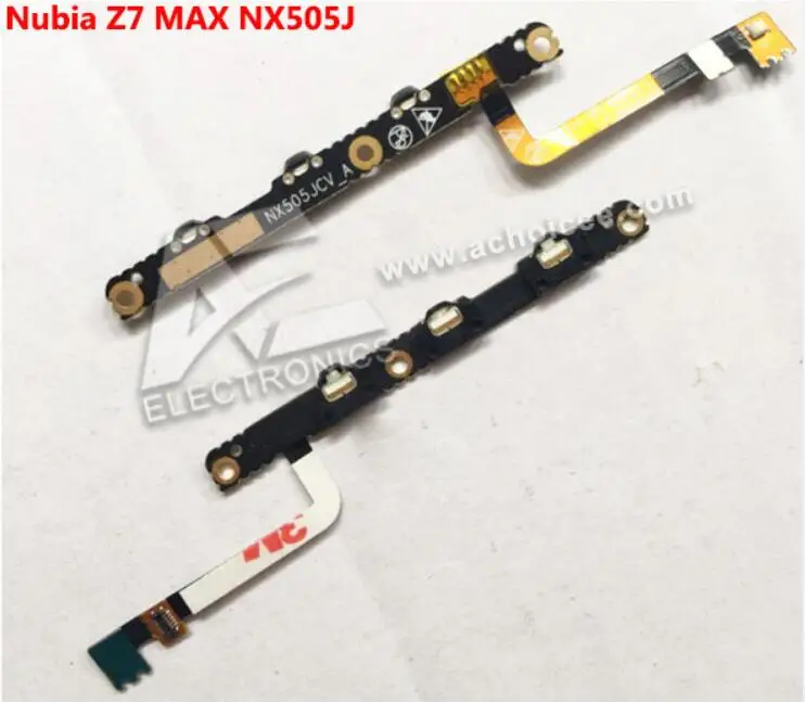 Гибкий кабель кнопки громкости питания для Nubia Z7 MAX NX505J | Мобильные телефоны и