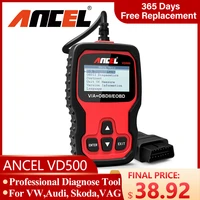 ancel vd500 obd2 automotive scanner for vag car diagnostic tool abs airbag oil reset epb sas automotive code reader free update