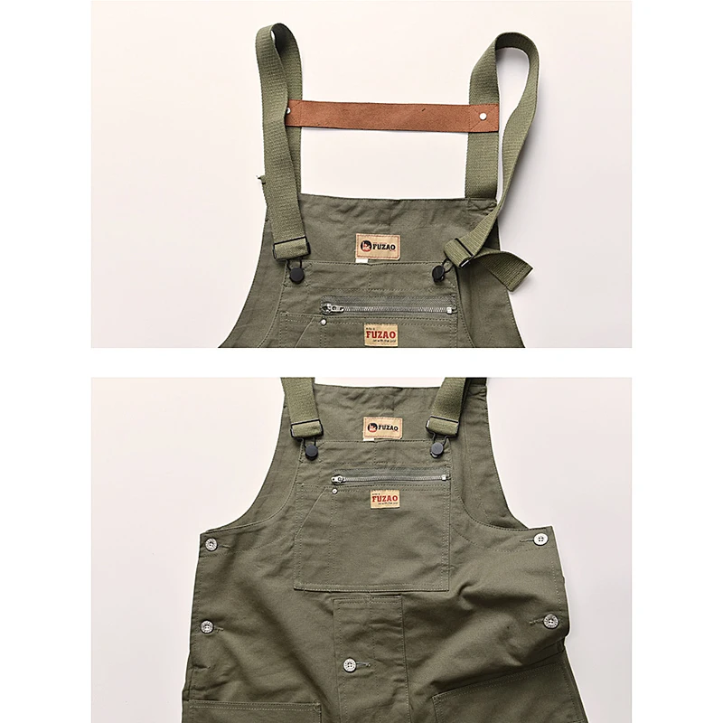 Мужские комбинезоны повседневные свободные брюки-карго в японском стиле Мужская