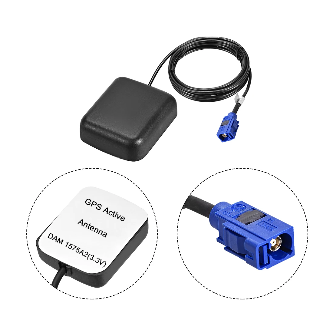 

Uxcell GPS Fakra-C 28 3