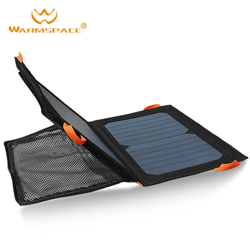 Складная солнечная панель WARMSPACE 13 Вт/5 В портативное зарядное устройство для