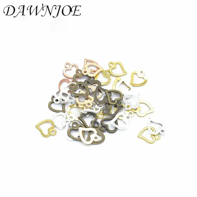 Очаровательная подвеска в форме сердца ювелирные изделия 50 шт./Лот изготовление