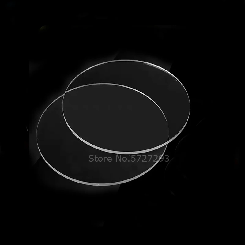 

2PCS 12 inch Clear Acrylic Ice Cake Buttercream Bake Smoother Scraper Round Disk DIY Tools