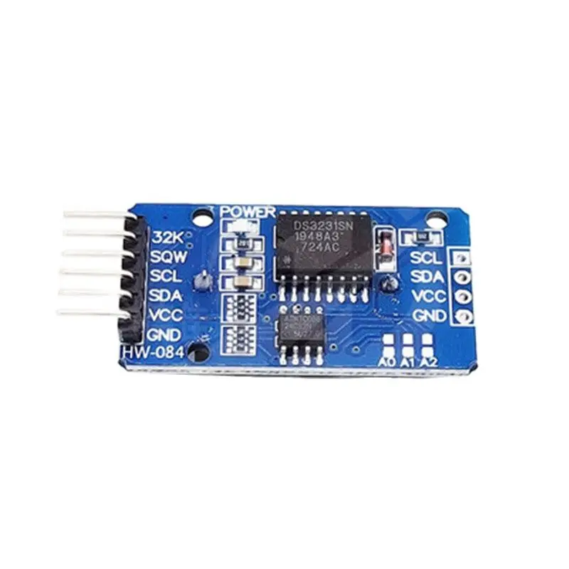 С батареей без аккумулятора DS3231 AT24C32 Высокоточный тактовый модуль хранения IIC