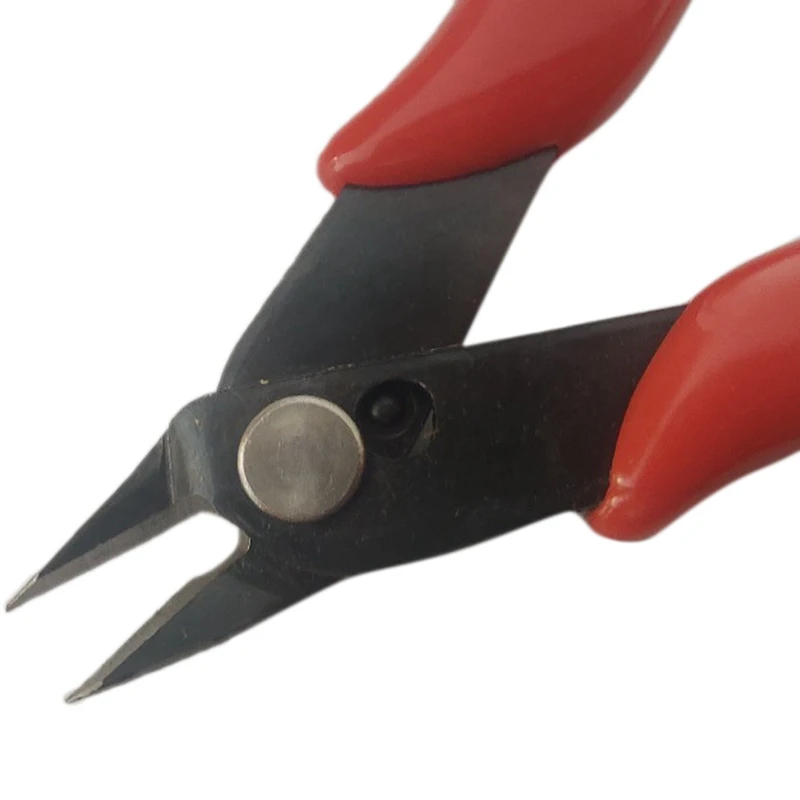 

5 Pcs Wire Flush Cutter 5 Inch Diagonal Cutting Pliers Wire Cutter with Optical Fiber Stripper Pliers Practical Cable