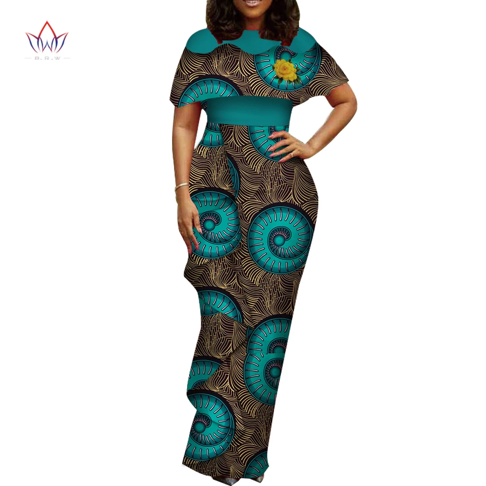 Размера плюс платье на новый год 2022 Дашики африканские платья для женщин в