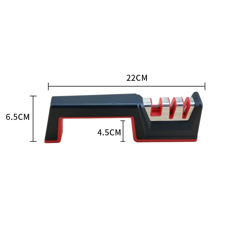 Urijk Manual Tungsten Knife Sharpener 3 Stage Steel Diamond Ceramic Grind Whetstone Kitchen Quick Sharpening Tools | Дом и сад