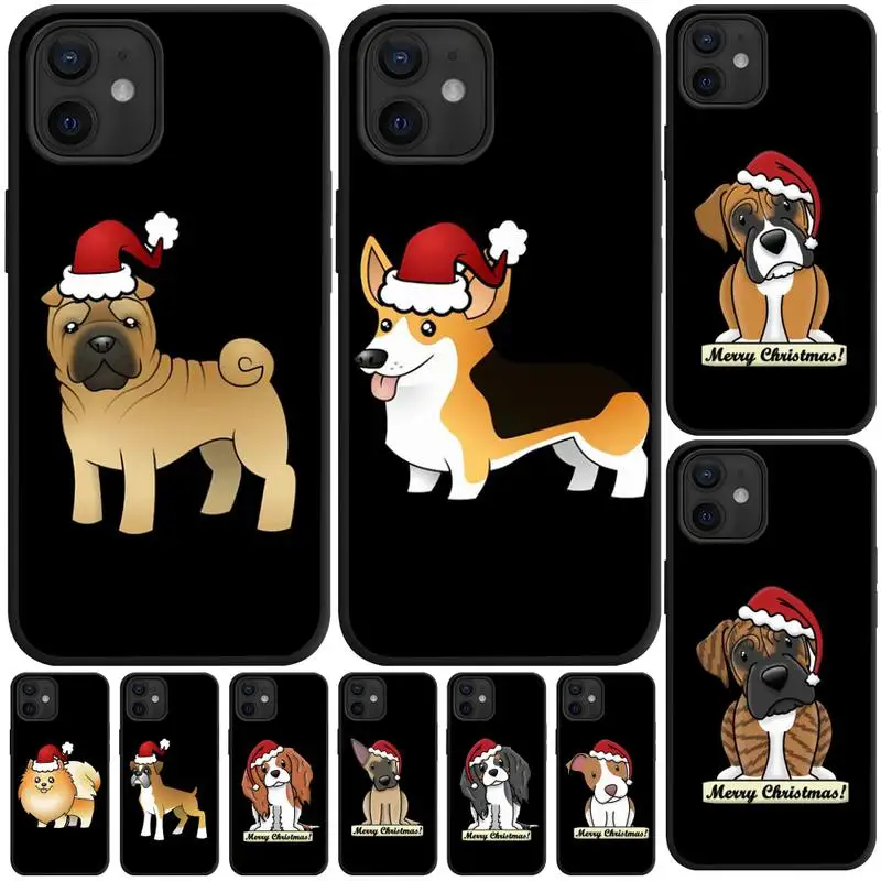 Рождественский мультяшный милый чехол для IPhone 11 12 Pro XS MAX XR 8 7 6 6S Plus X 5 SE | Мобильные