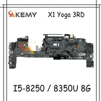 for lenovo thinkpad x1 yoga 3rd laptop motherboard 17800 1 w i5 8250 8350u 8g ram fru 5b20v13402 01yn210 01yn240 mainboard