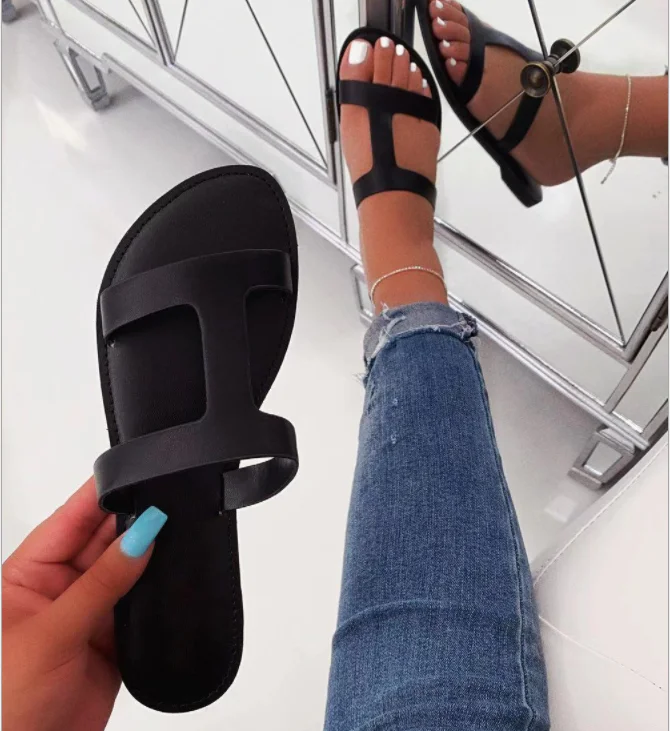 Подвешиваемый без гвоздей 2019 новые женские сандалии модные ювелирные изделия