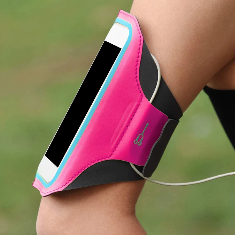 

Universal Waterproof Phone Arm Holder with Adjustable for Sports,Hiking,Biking,Holder with Fingerprint Press Key