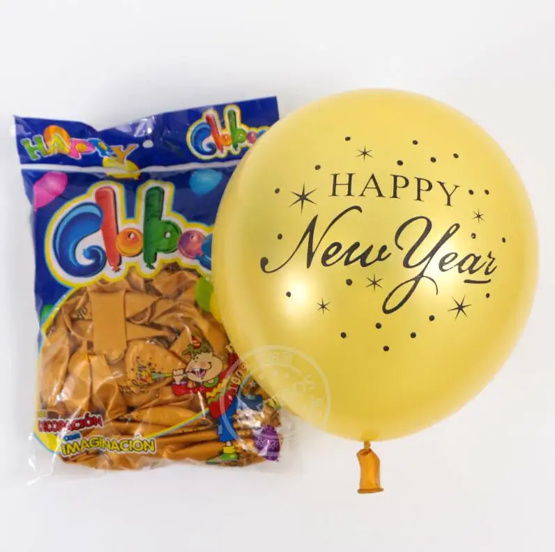 gold 4pcs Number Foil Balloons 40inch Green Silver Digit Air Balloons Christmas Decoration Happy New Year Globos Graduation - Цвет: gold