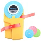Dymo 1880 ручная этикетка 9 мм (38 дюйма) 3D тиснение пластиковые этикетки из ПВХ для Dymo DIY Ручная этикетка принтер пишущий