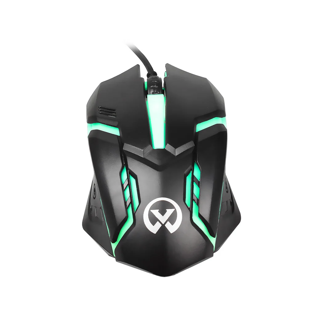 Светодиодная оптическая эргономичная Проводная игровая мышь с подсветкой 3