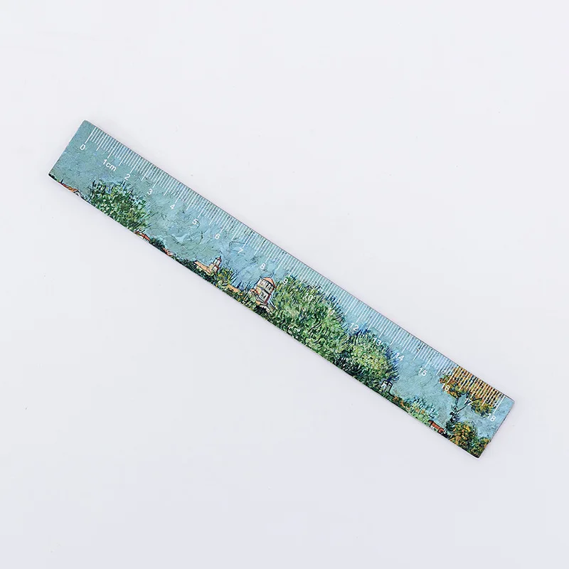 Милая мягкая гибкая Магнитная линейка 18 см закладки для книг детей подарок