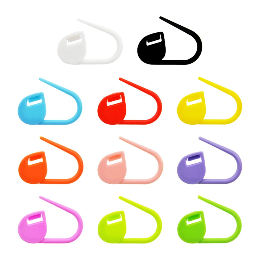 50/500 шт. цветные пластиковые булавки для вязания