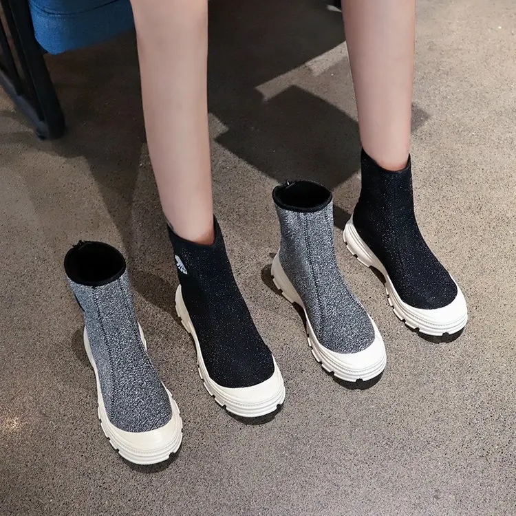 

Женские ботинки Martin на молнии спереди, весна-осень 2019, весенние ботинки