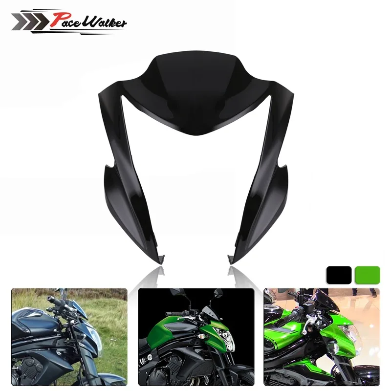 

The Product Is Suitable for Kawasaki Er6n Headlamp Upper Fairing Lampshade 2012-2016 Motorcycle Accessories